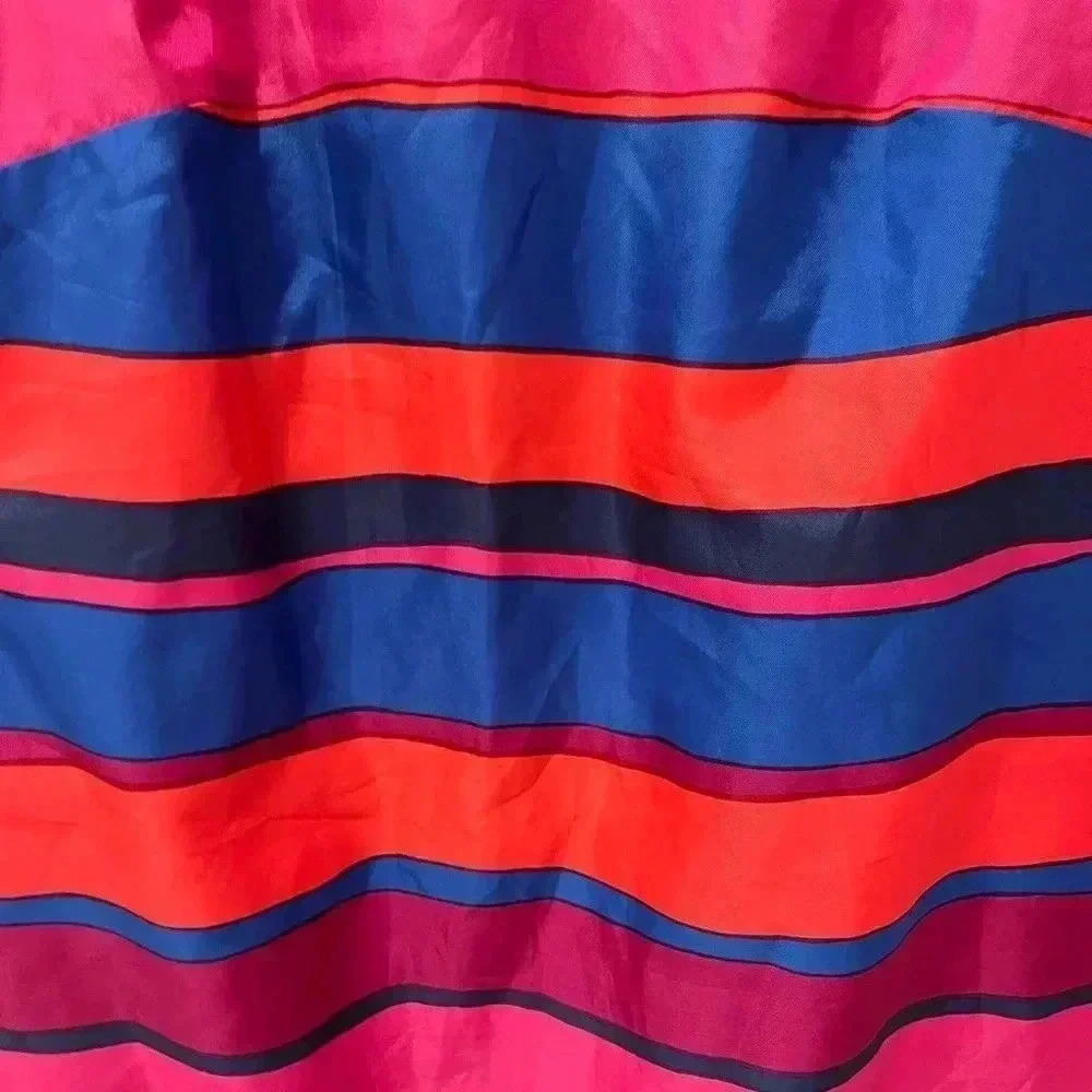TALBOTS Petite Striped Dress Size 12 - Picture 2 of 4